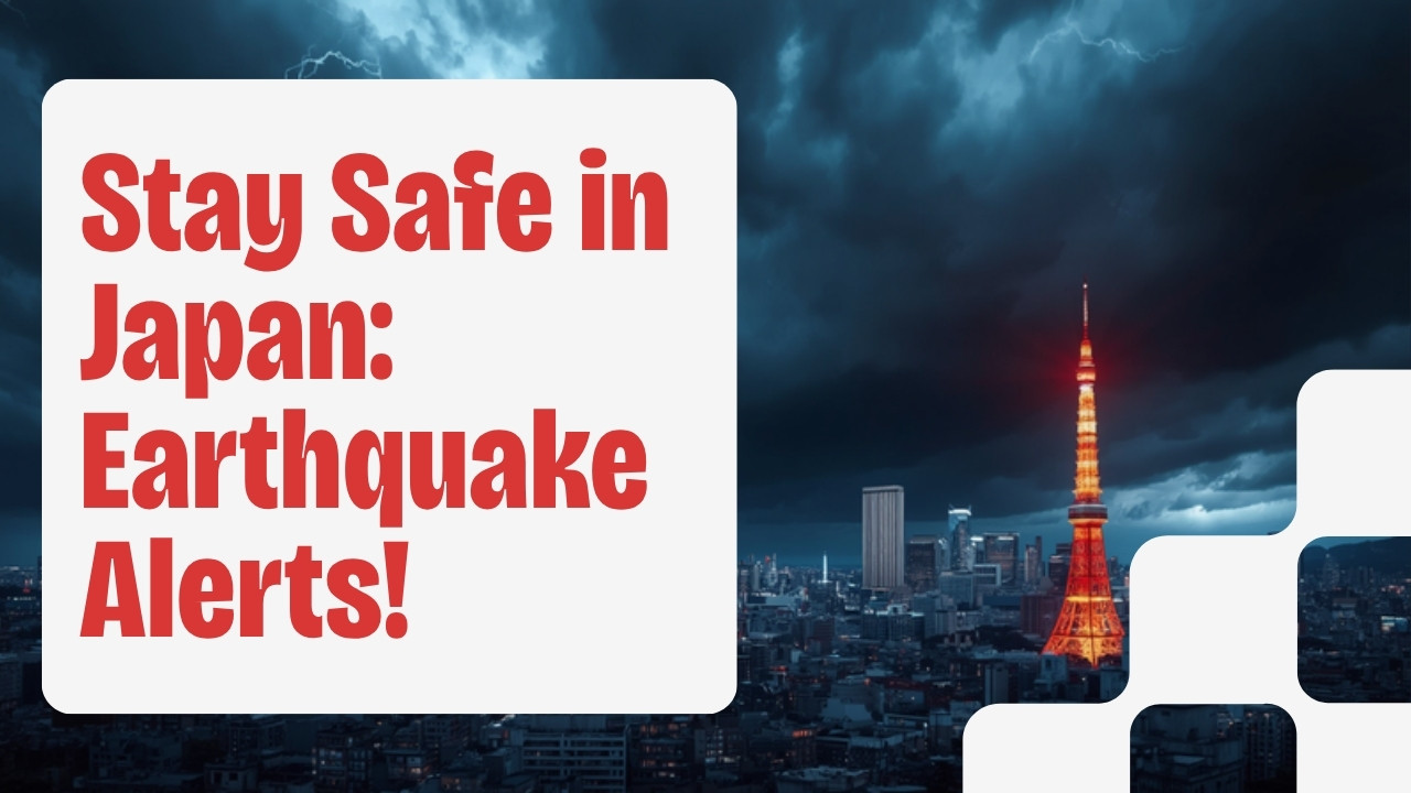 Earthquakes in Japan what tourists should know and do 2026