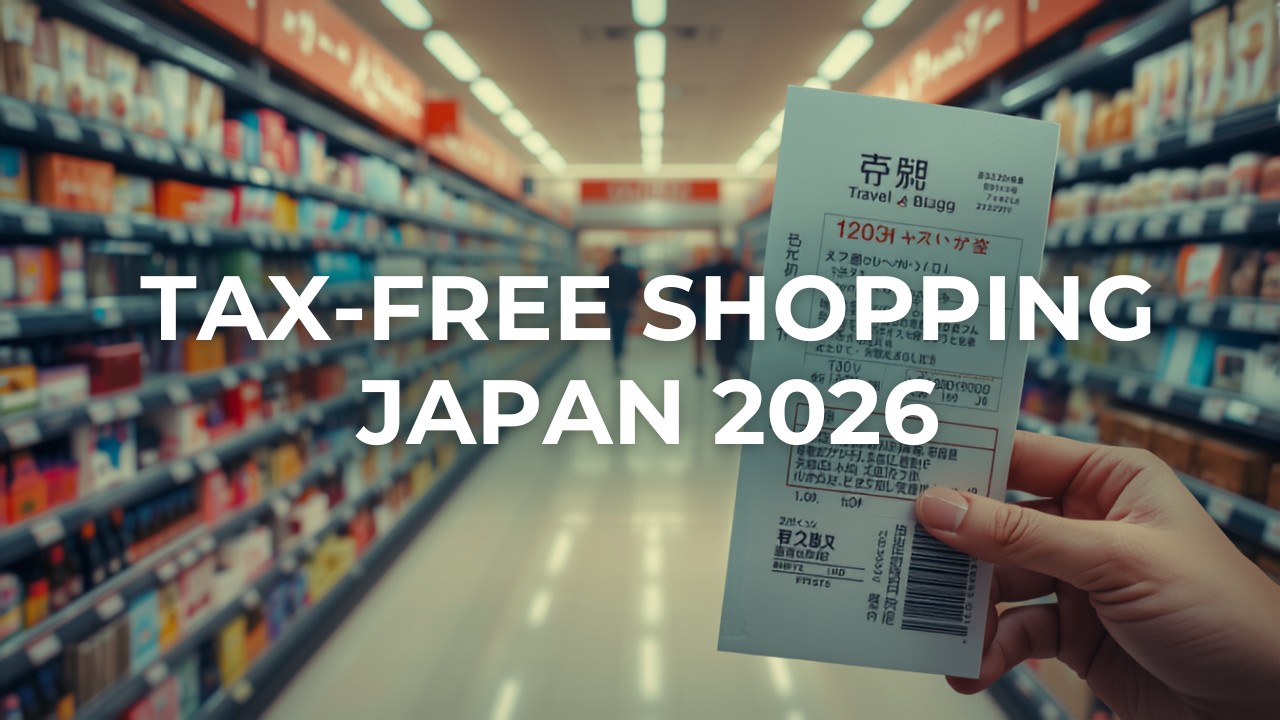 Tax free shopping Japan 2026 system change November tourists
