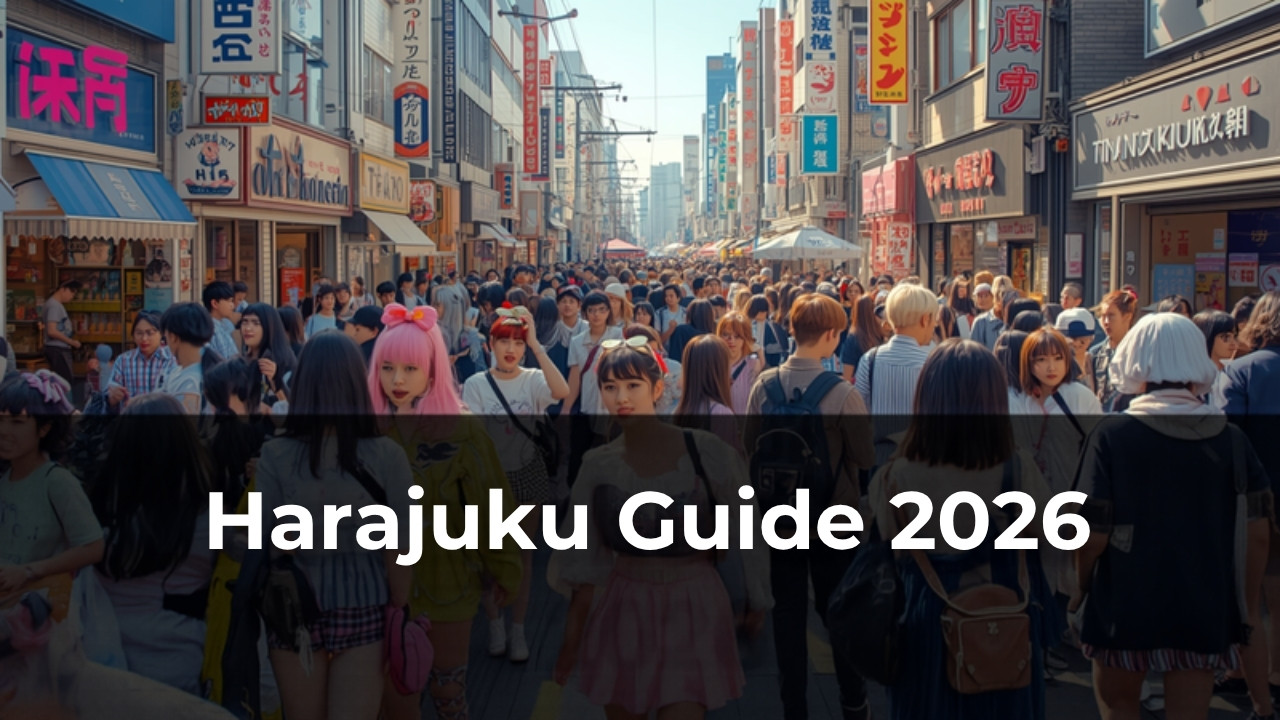Harajuku Takeshita Street guide 2026 kawaii fashion Tokyo shopping