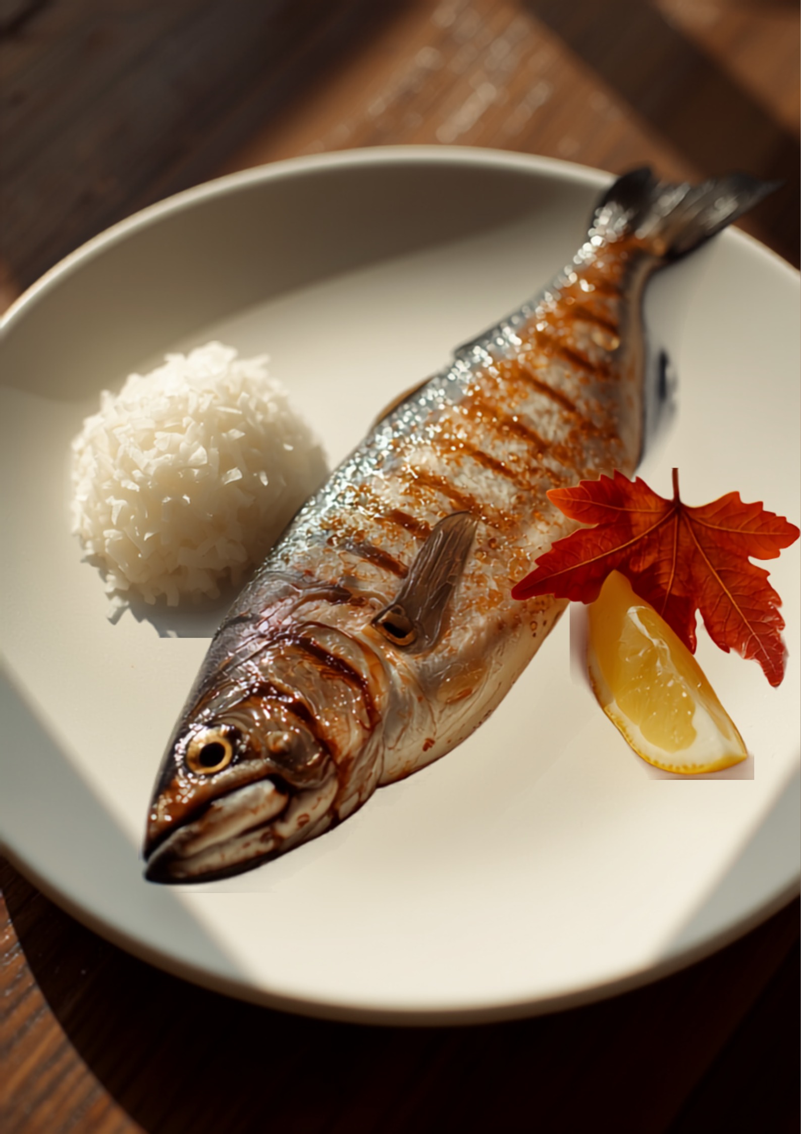 Japan autumn food seasonal dishes sanma chestnuts matsutake September October November